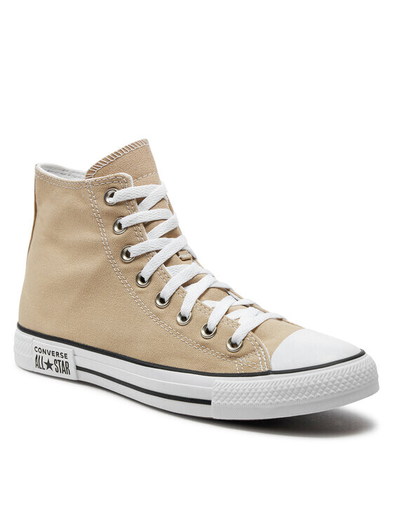 

Кроссовки из ткани Converse, бежевый