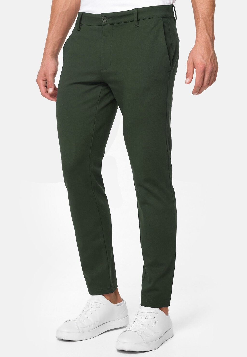 

Чиносы SUPER STRETCH RODEKRO INDICODE JEANS, темно-зеленый