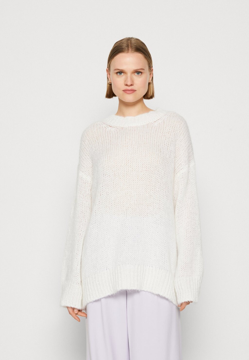 

Свитер SARAH CREW NECK Samsøe Samsøe, белый
