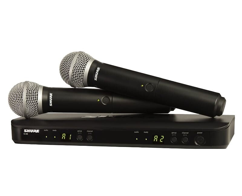

Микрофон Shure BLX288 / PG58-H9