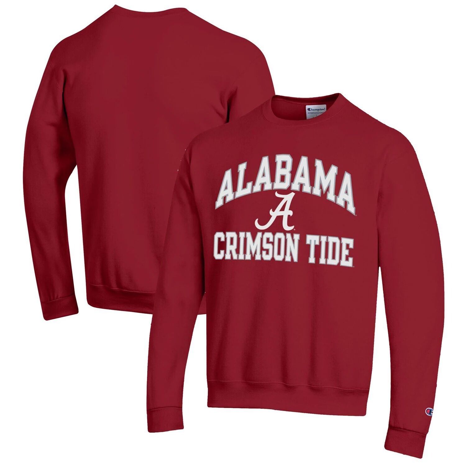 

Мужской пуловер с высоким мотором Crimson Alabama Crimson Tide Champion