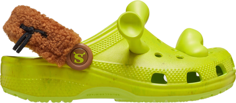 Кроссовки DreamWorks x Classic Clog Toddler 'Shrek', зеленый
