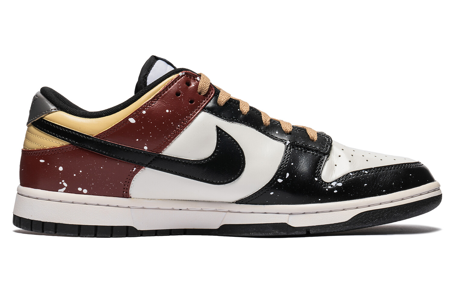

Кроссовки Nike Dunk Skateboarding Shoes Men Low-top Black/Red, красный