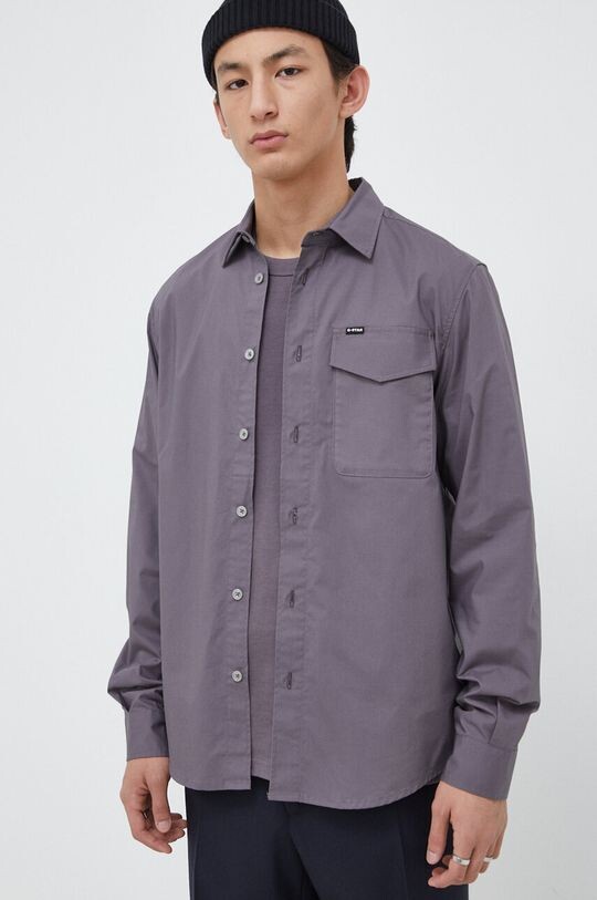 

Рубашка G-Star Raw, фиолетовый