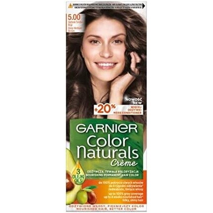 

Крем-краска для волос Color Naturals 5.00 Темно-Средний Коричневый, Garnier