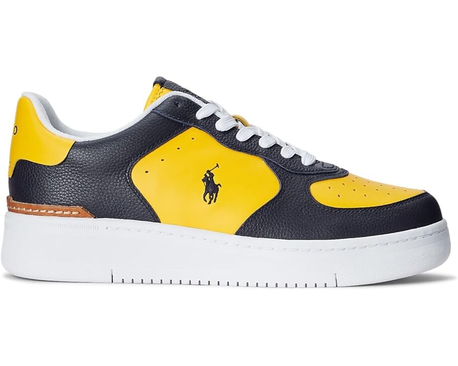 

Кроссовки Polo Ralph Lauren Masters Court, цвет Navy/Gold