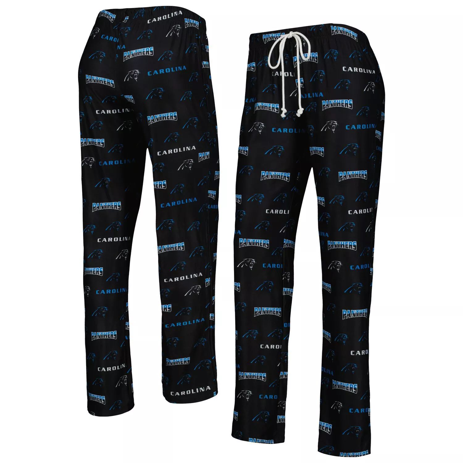 Прорывные трикотажные брюки Women's Concepts Sport Black Carolina Panthers