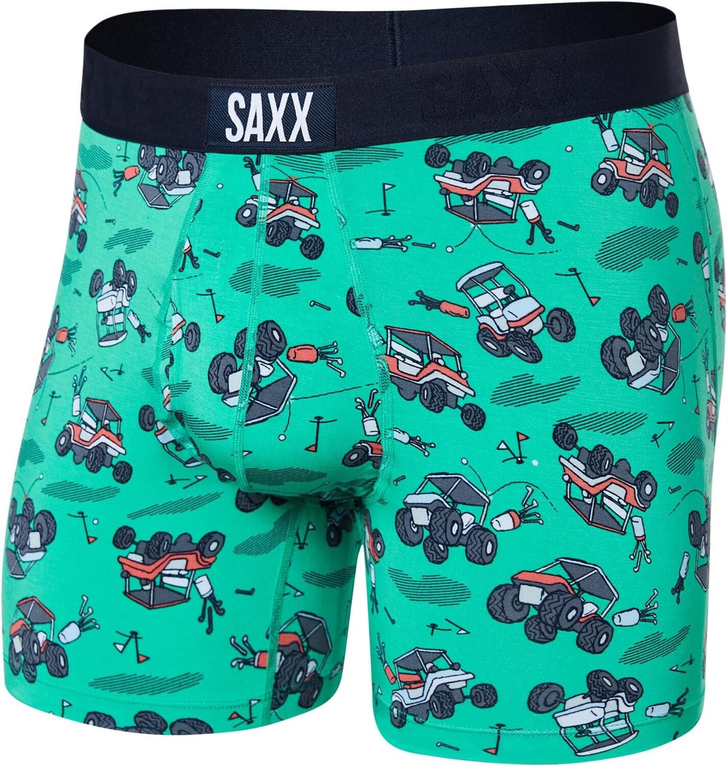 

Ультрабоксер-бриф для полетов SAXX UNDERWEAR, цвет Off Course Carts/Green