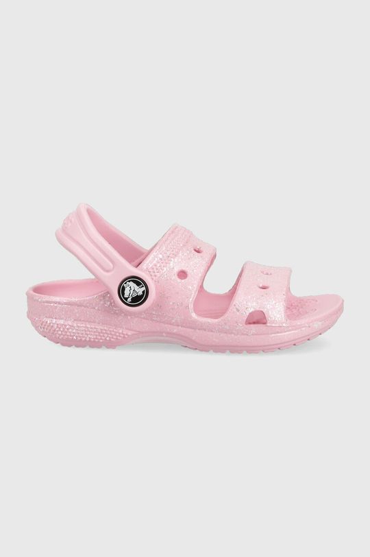 

Детские тапочки CLASSIC GLITTER SANDAL Crocs, розовый