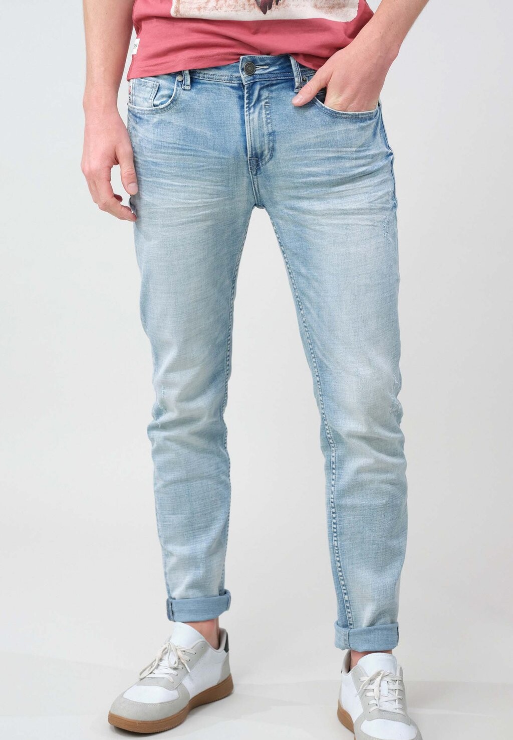 

Джинсы Slim Fit CARLOS Deeluxe Original, цвет bleach used