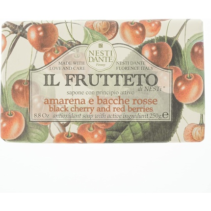 Мыло Nesti Dante Il Frutteto Черная вишня и красные ягоды 250г