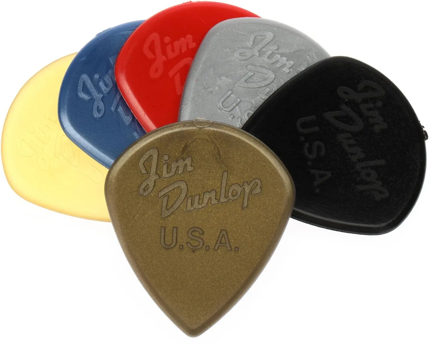 

Медиаторы Dunlop PVP121 Joe Bonamassa Jazz III — разнообразие (6 шт.)