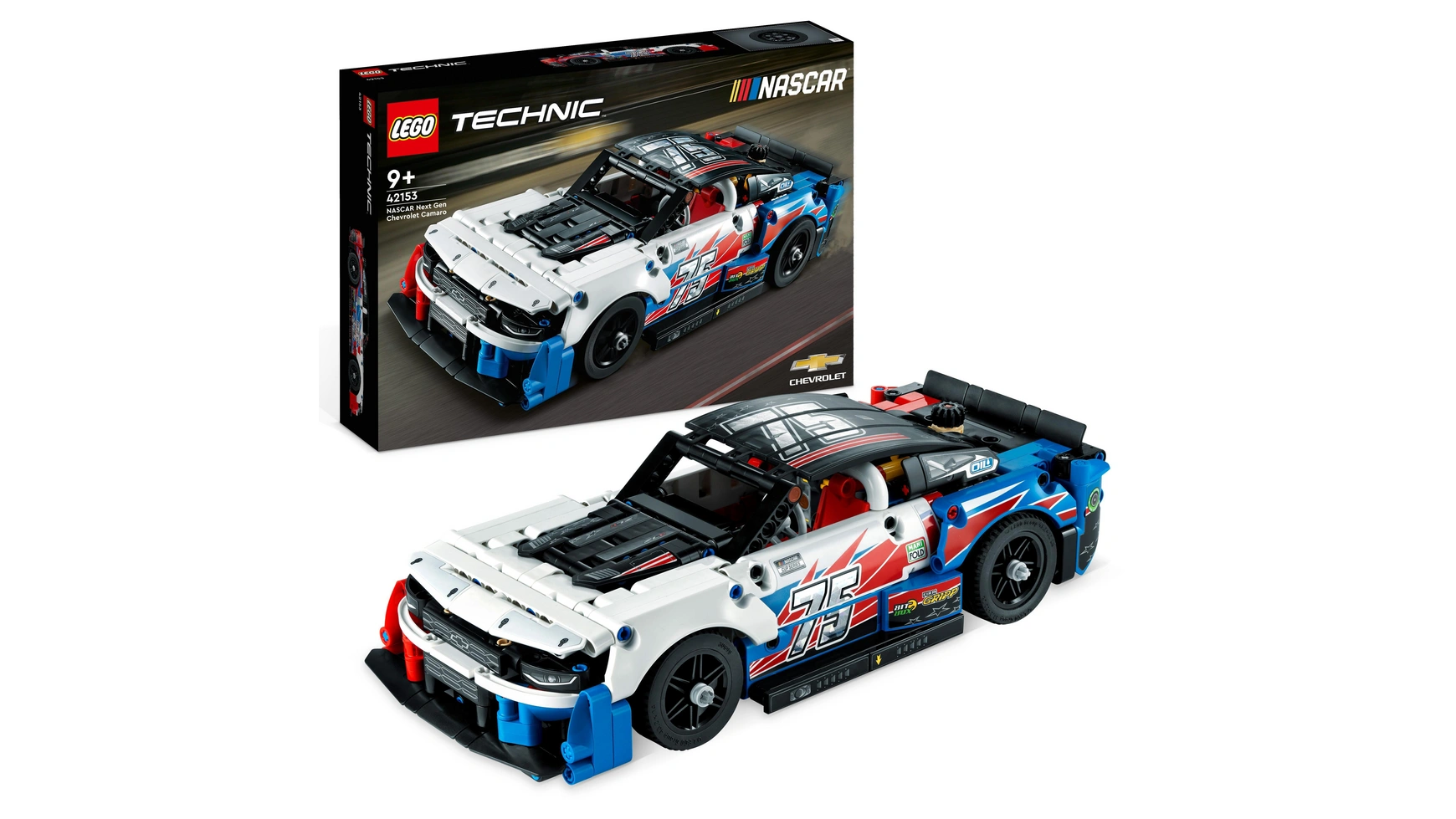 Lego Technic NASCAR Игрушечный автомобиль Chevrolet Camaro ZL1 следующего поколения