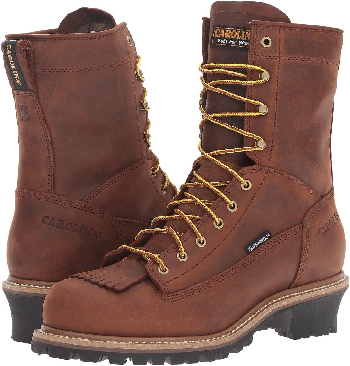 

Рабочая обувь водонепроницаемая Spruce Waterproof Logger CA8824 & CA8825 Carolina, цвет Copper Crazy Horse