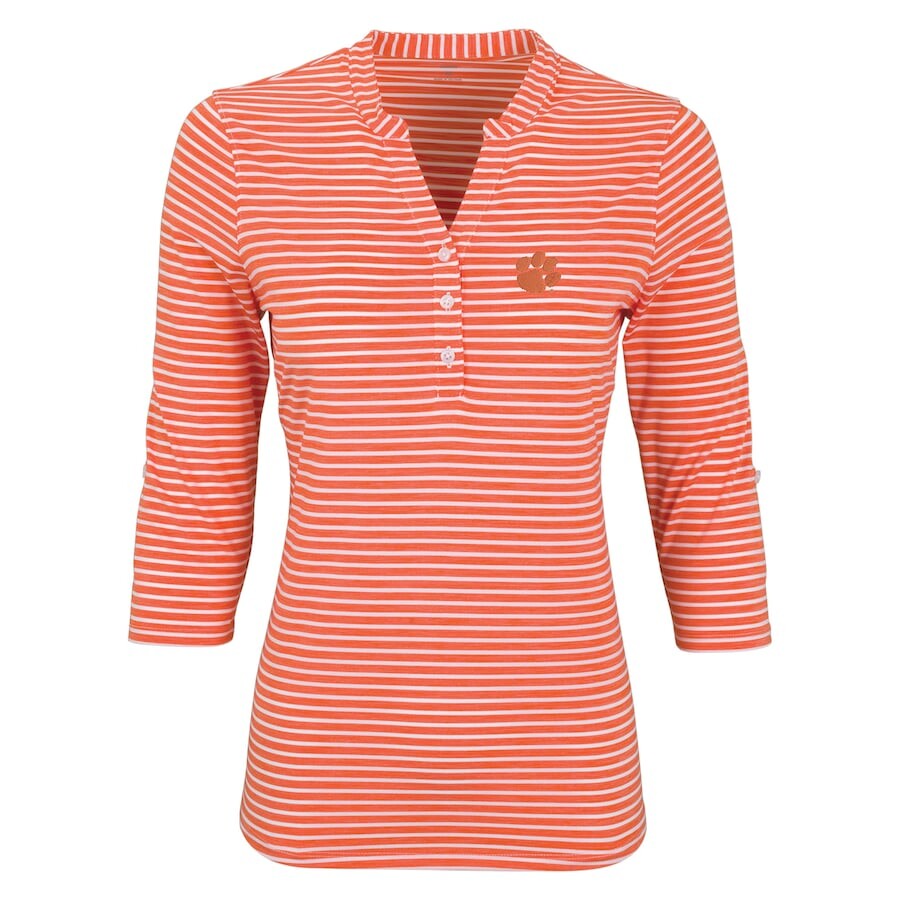 

Поло с коротким рукавом Vantage Apparel Clemson Tigers, оранжевый