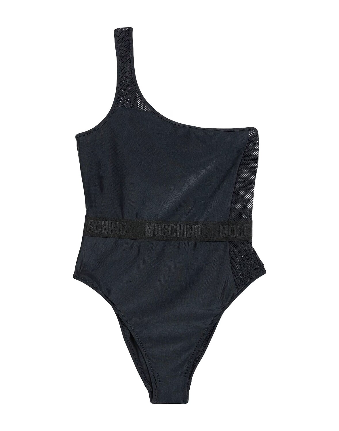 

Цельный купальник Moschino, черный