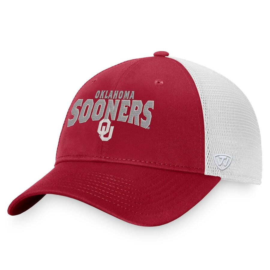 

Бейсболка Top of the World Oklahoma Sooners, малиновый