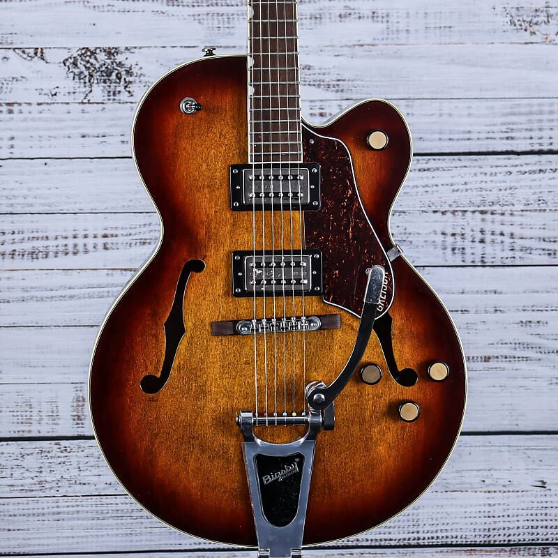 

Электрогитара Gretsch Streamliner Hollowbody Guitar w/Bigsby | Havana Burst