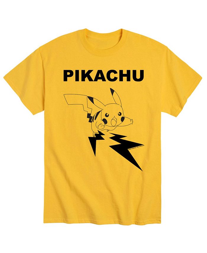 Мужская футболка с покемоном Пикачу AIRWAVES, цвет Yellow пазлы детские с покемоном пикачу 300 500 1000 шт