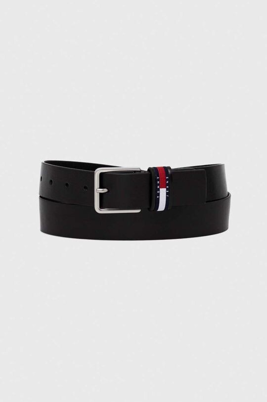 

Кожаный ремень Tommy Jeans, черный