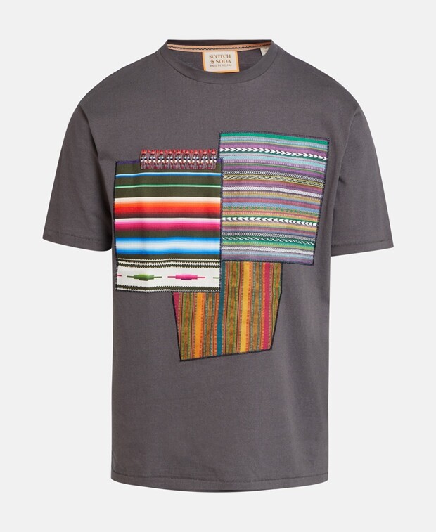 

Футболка органик Scotch & Soda, темно-серый