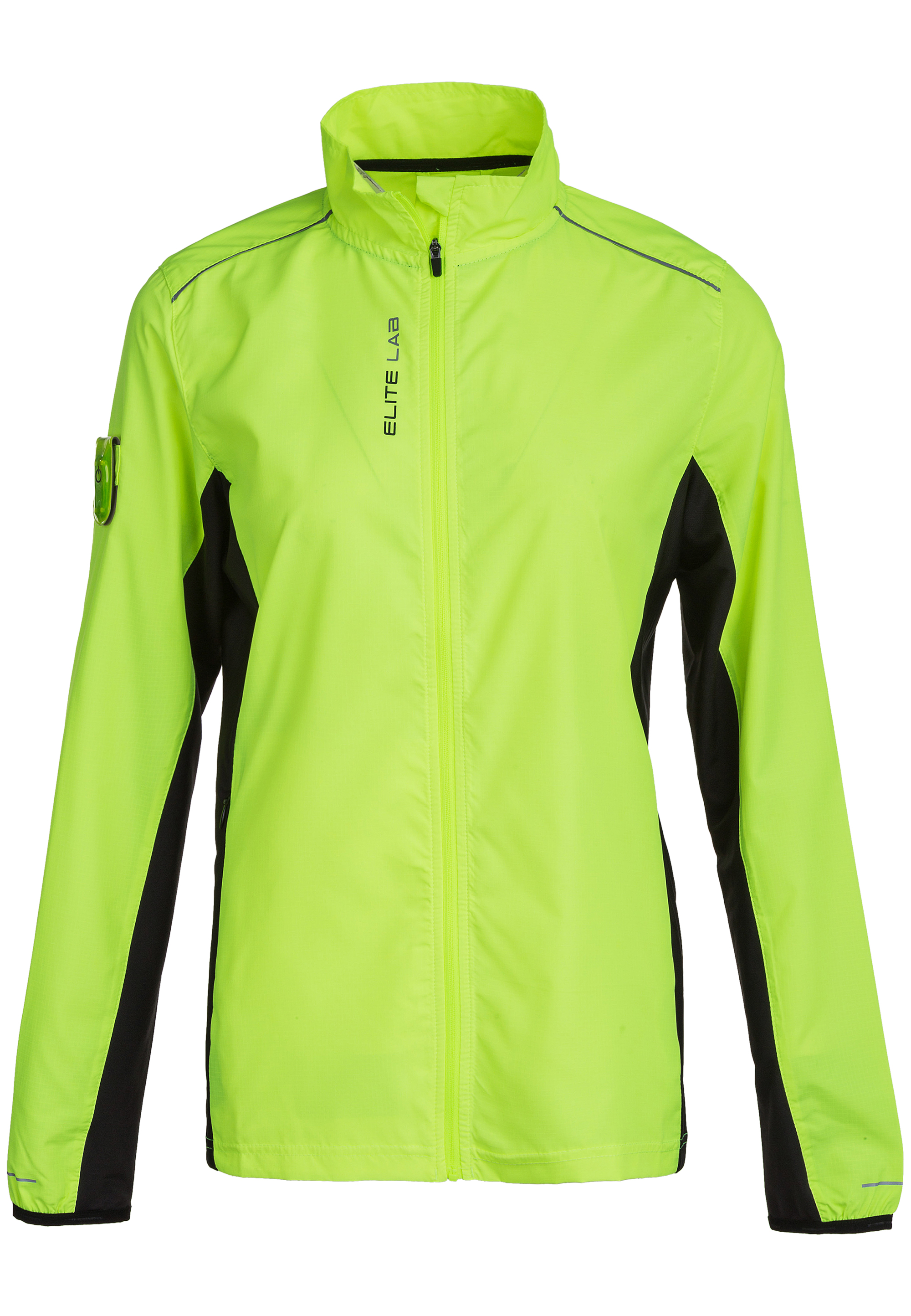 Спортивная куртка ELITE LAB Sportjacke Shell X1 Elite, цвет 5001 Safety Yellow цена и фото
