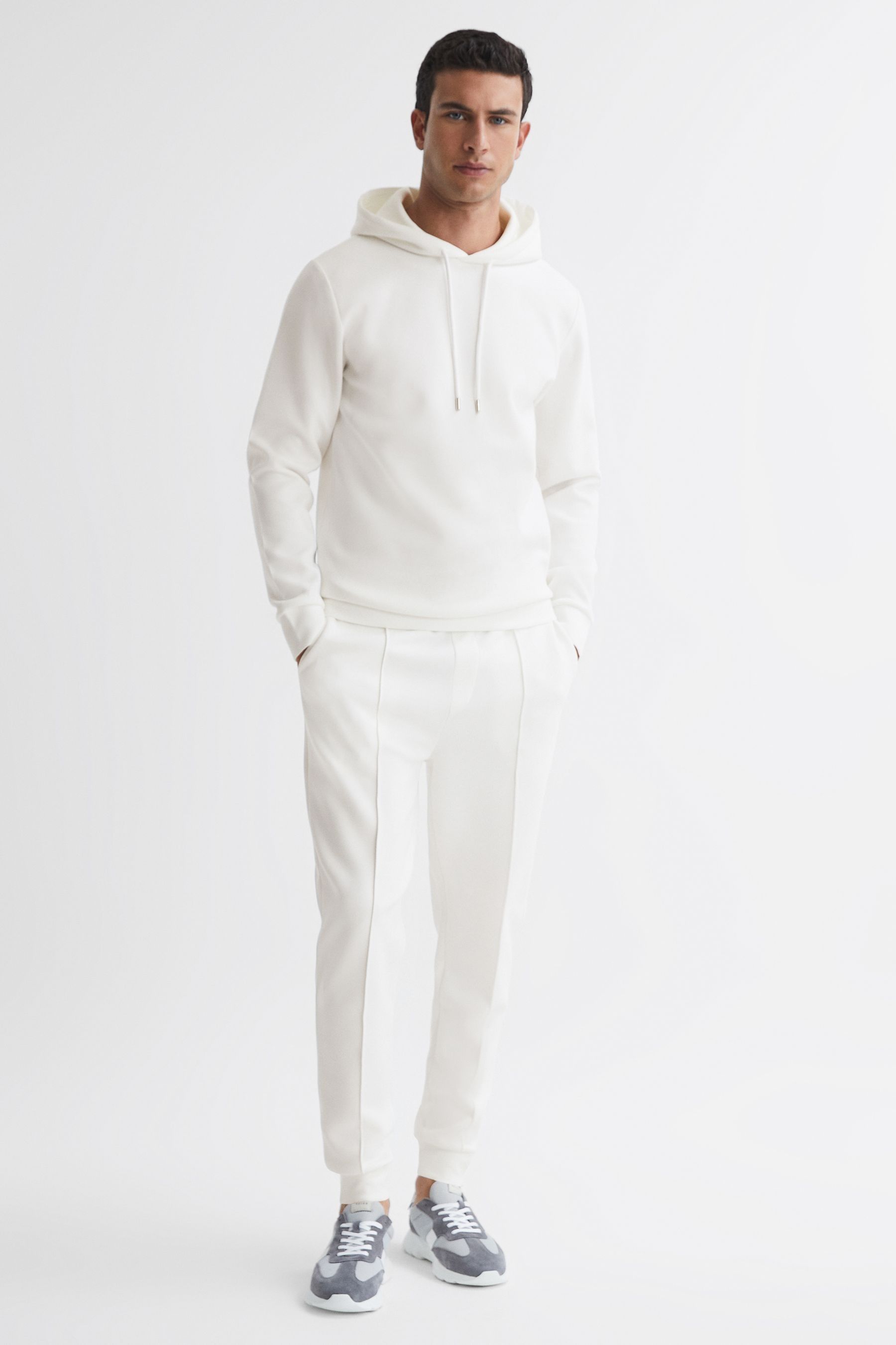 

Спортивные штаны в рубчик Premier Loungewear Reiss, белый