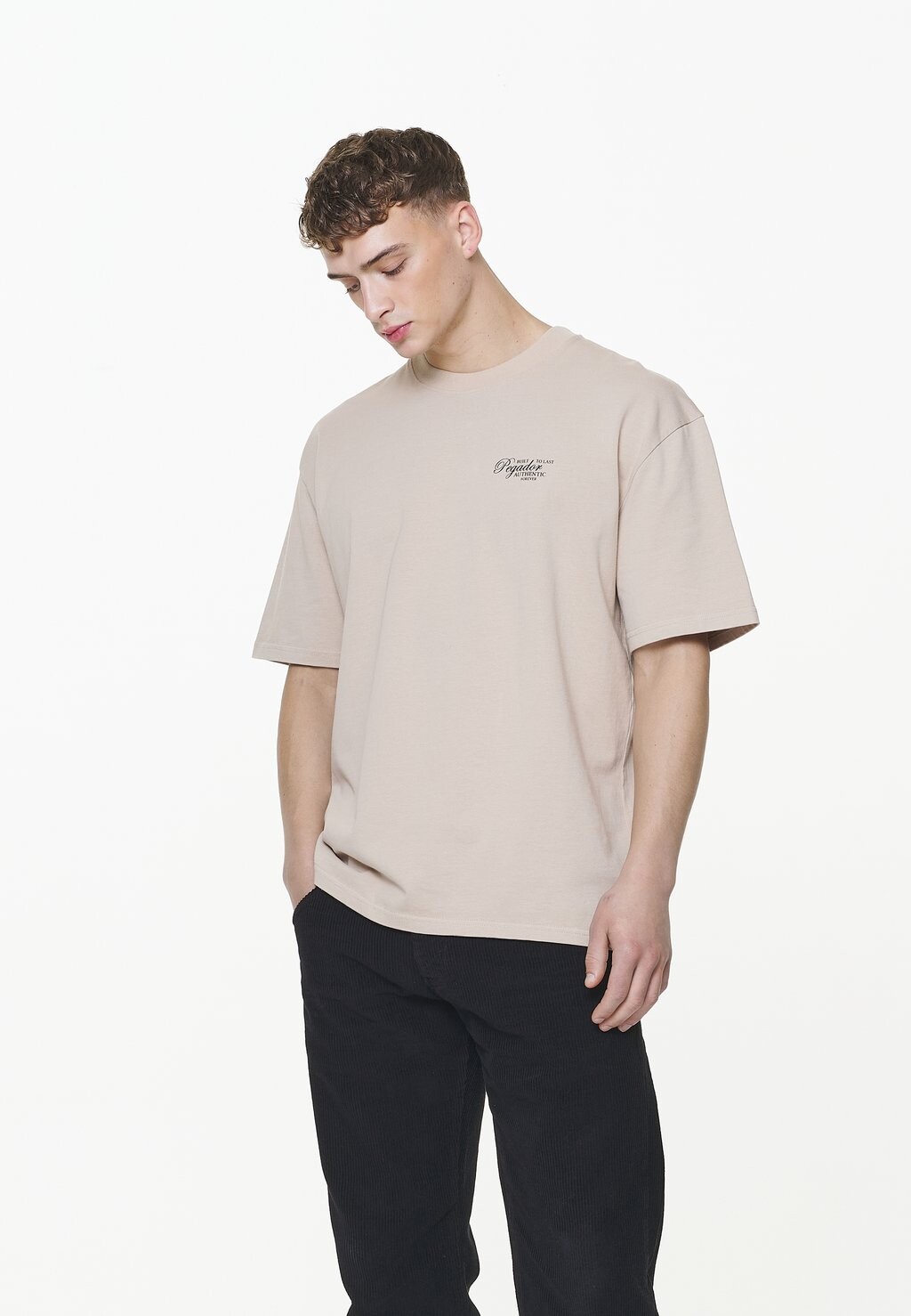 

Футболка с принтом Tavery Oversized Tee Pegador, цвет vintage kingdom beige