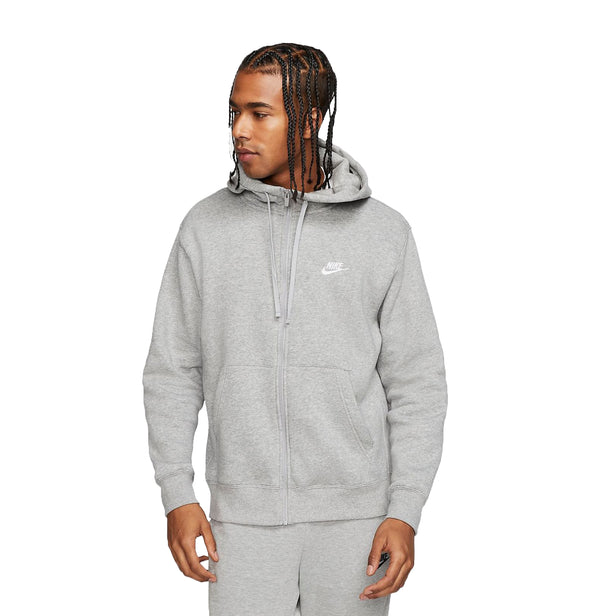 Толстовка Nike Sportswear Club Logo Hoodie 'Grey', серый