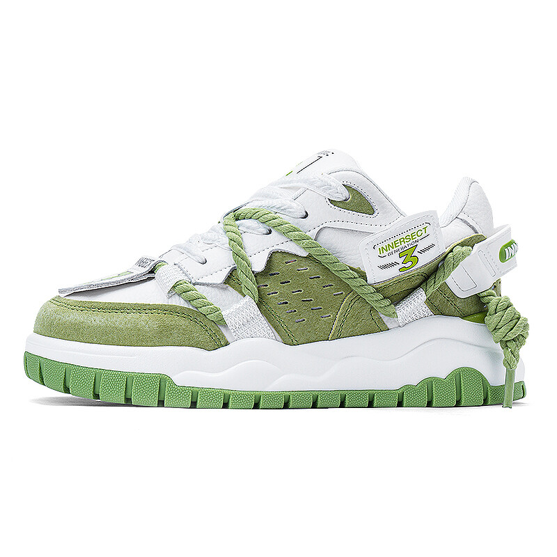

Кроссовки INNERSECT Skateboarding Shoes Men Low-top, хаки