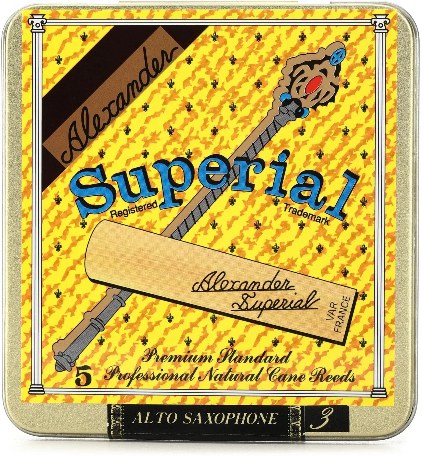

Alexander Reeds Трость для альт-саксофона Alexander Superial - 3.0 (5 шт.)