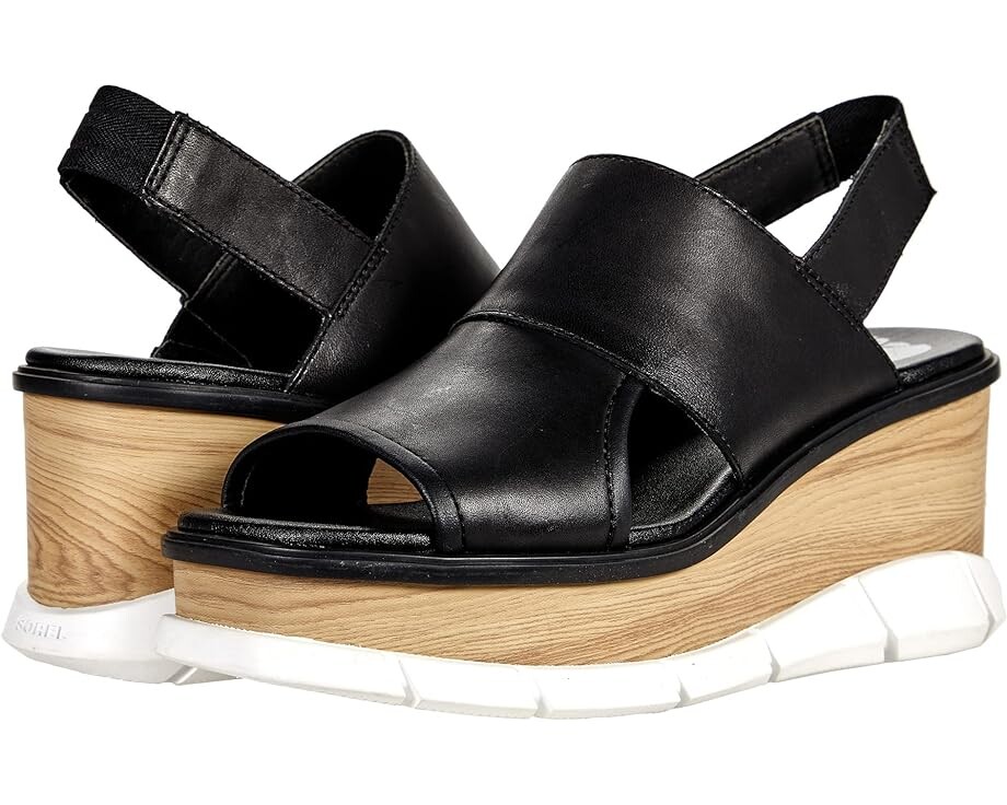 

Туфли SOREL Joanie III Slingback, черный/белый