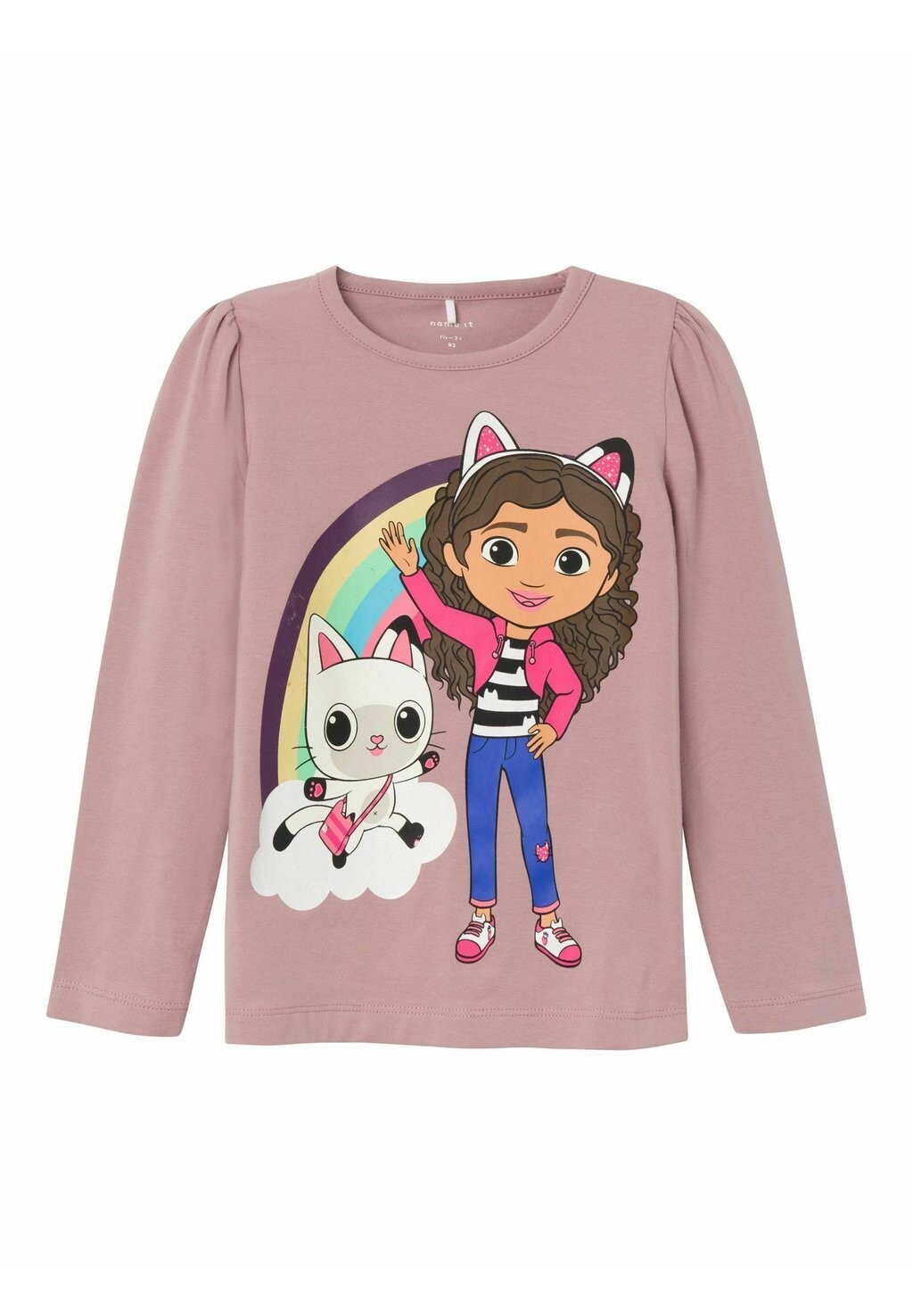 

Футболка с длинными рукавами Gabby'S Dollhouse Name it, цвет deauville mauve