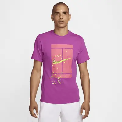 

Футболка Nike NikeCourt, цвет Hot Fuchsia