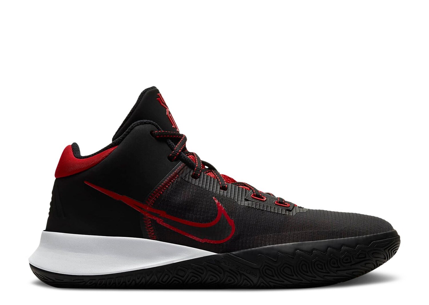 кроссовки nike kyrie flytrap 5 white university red белый Кроссовки Nike Kyrie Flytrap 4 'Black University Red', черный