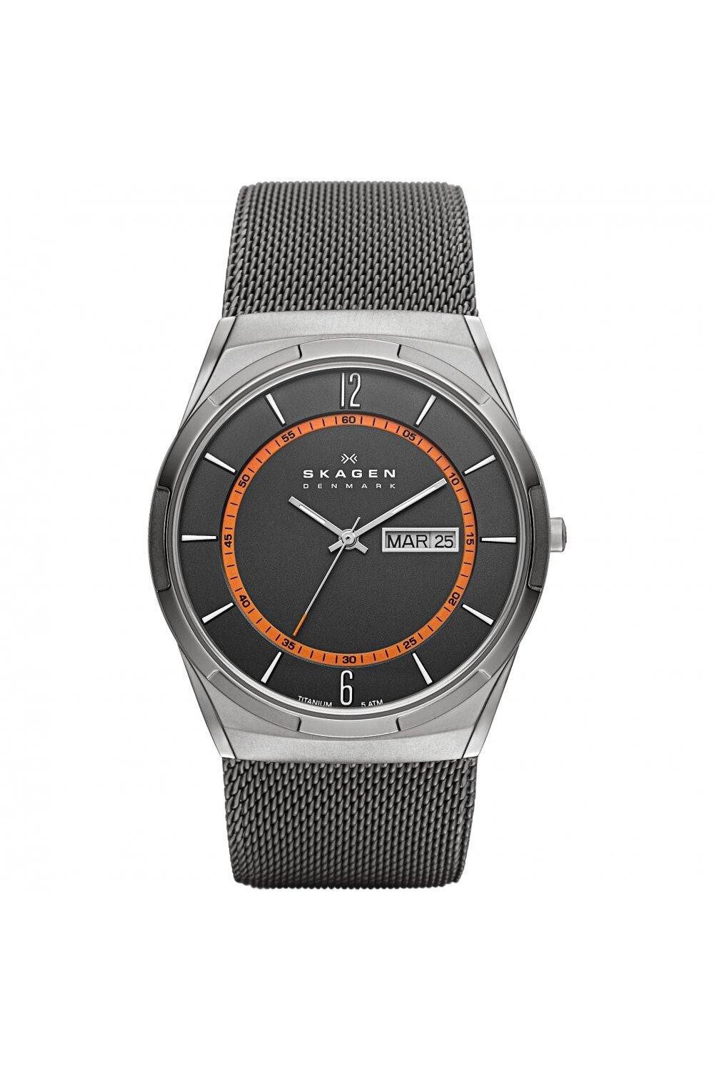 

Классические аналоговые кварцевые часы Melbye Titanium — Skw6007 Skagen, серый