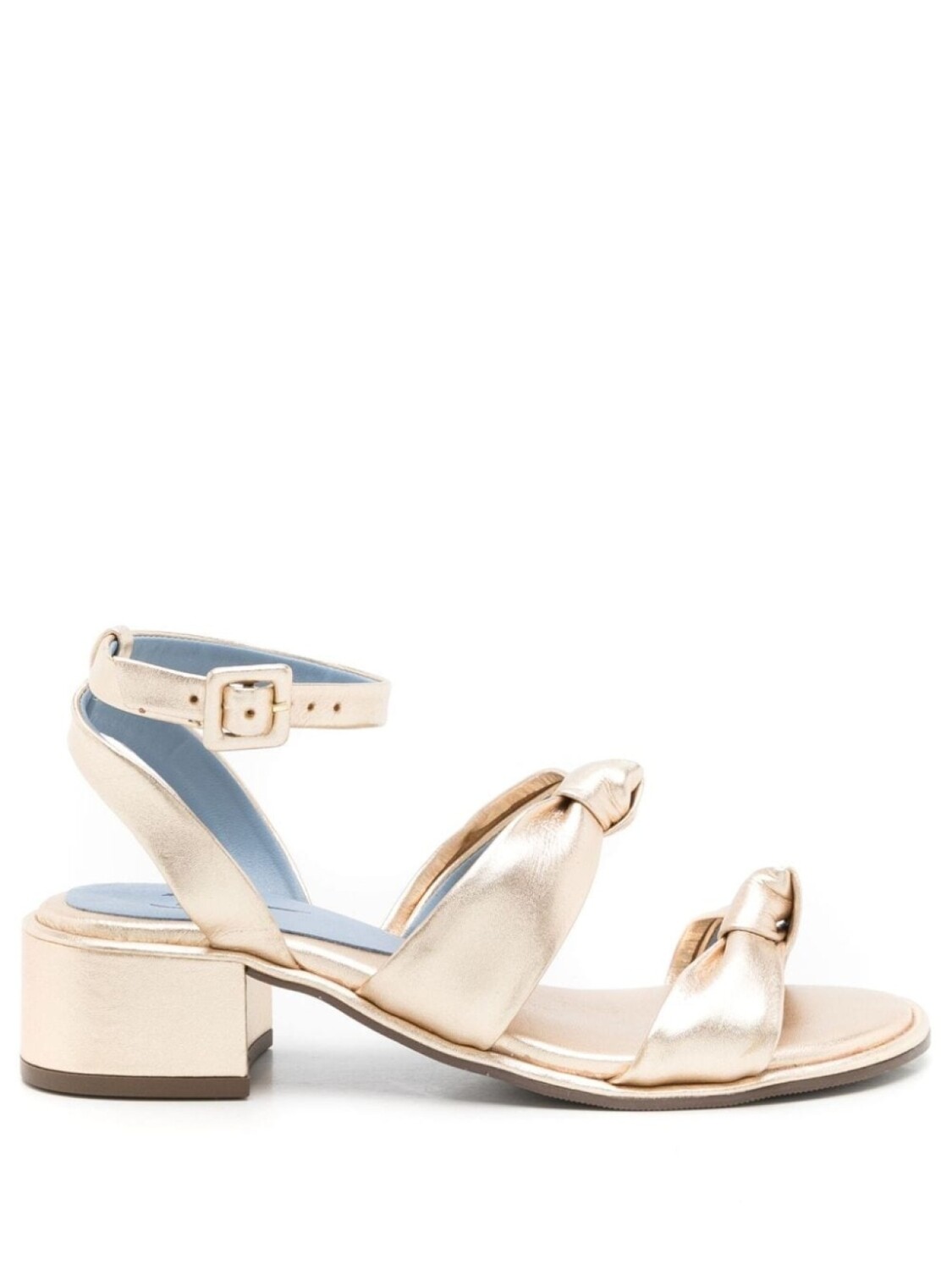 

Blue Bird Shoes босоножки с эффектом металлик, золотистый