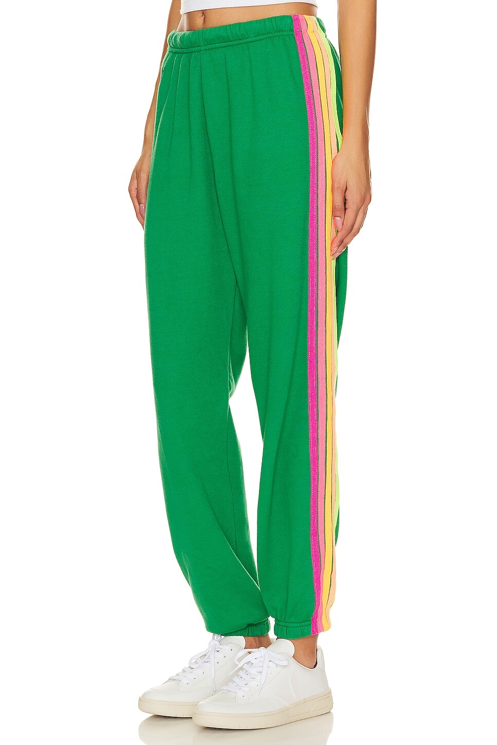 

Спортивные брюки Aviator Nation X REVOLVE 5 Stripe, цвет Kelly Green