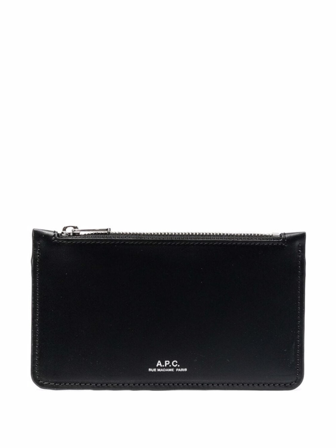 

A.P.C. кошелек с тисненым логотипом, черный