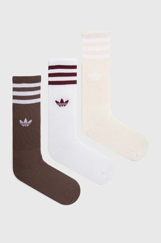 3 упаковки носков adidas Originals, белый