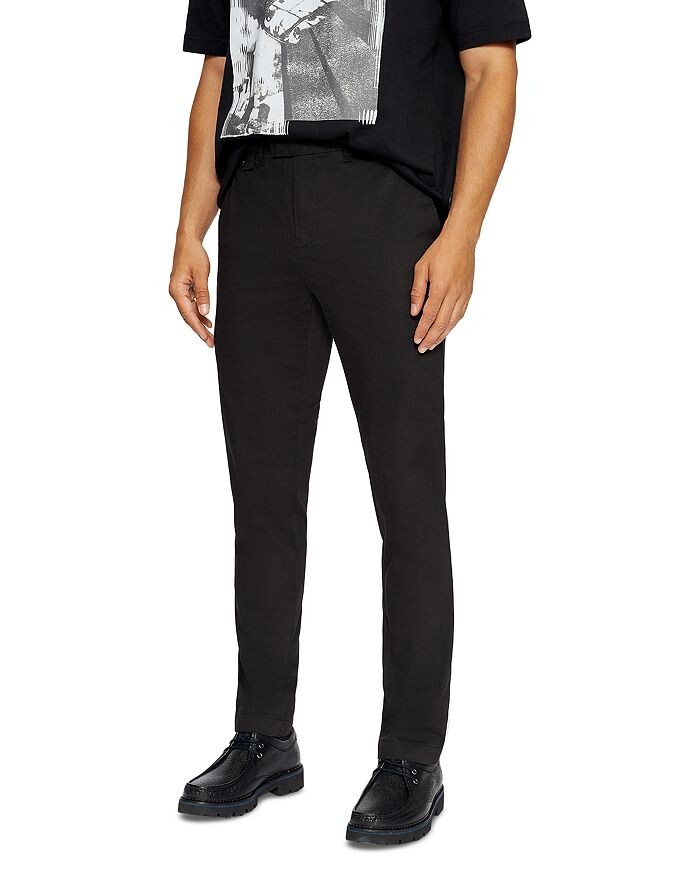 

Узкие брюки чинос Irvine Ted Baker, Черный