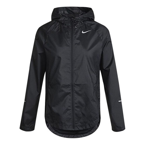 

Куртка как w nk run dvn essntl куртка Nike, черный