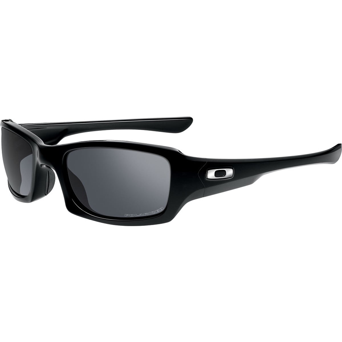 Поляризованные солнцезащитные очки fives squared Oakley, цвет polished black/black iridium polarized поляризационные солнцезащитные очки oo9301 61 cohort oakley