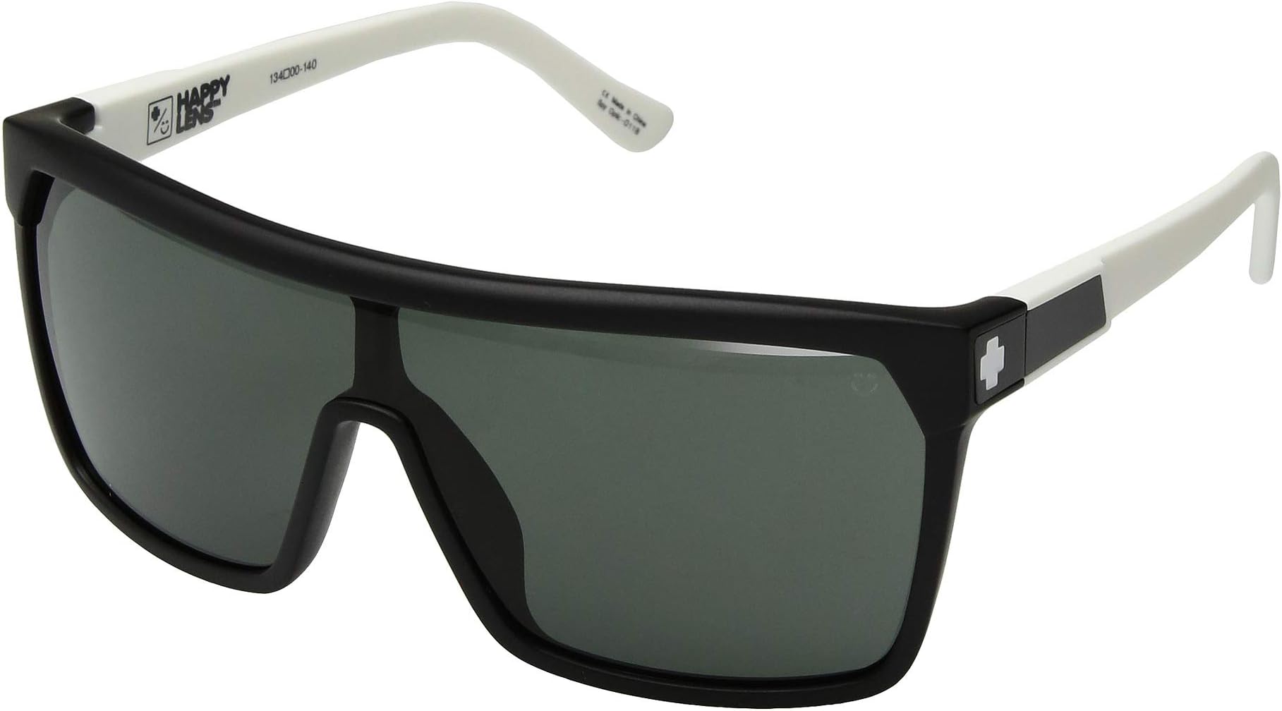 цена Солнцезащитные очки Flynn Spy Optic, цвет Matte Ebony/Ivory/HD Plus Gray Green