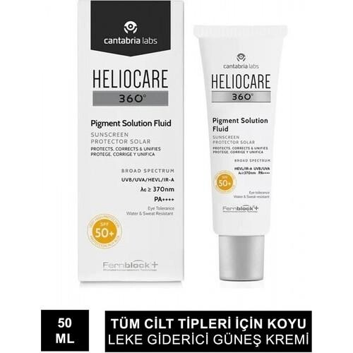 

Heliocare 360 ​​Пигментный раствор SPF 50+ 50 мл