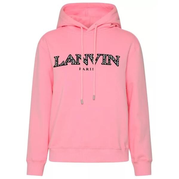 

Футболка rose cotton sweatshirt Lanvin, розовый