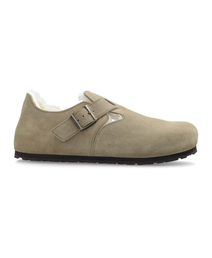 

Туфли из лондонской овчины Birkenstock, серый