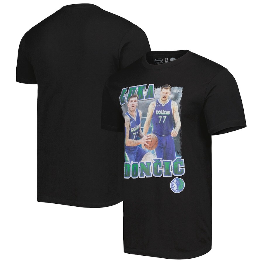 

Футболка с коротким рукавом Stadium Essentials Dallas Mavericks, черный