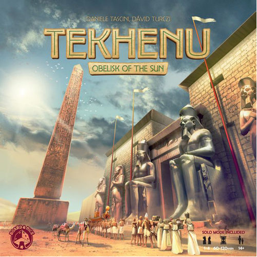 Настольная игра Tekhenu: Obelisk Of The Sun across the obelisk