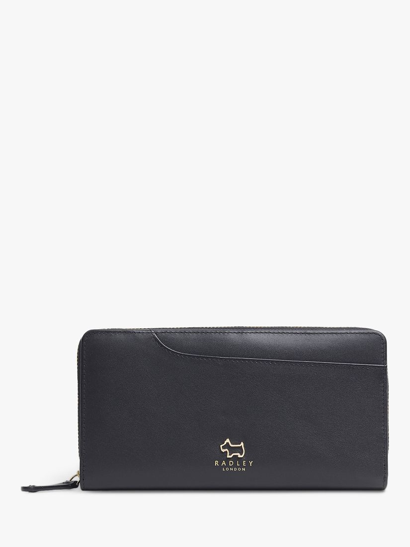 

Кожаный кошелек Radley London Pockets на молнии, черный